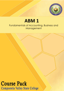 ABM 1 - Module 1