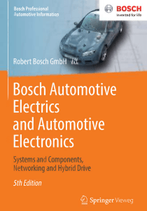 Bosch automotive electrics and electronics