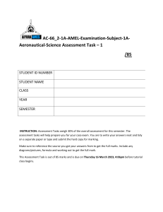 Maths Assessment Task 1 - Questions