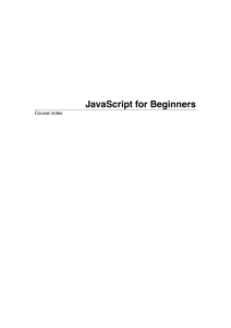  JavaScript for Beginners 