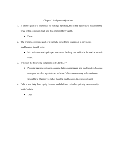 Chapter 1 Assignment Questions