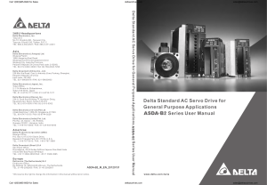 Delta-ASDA-B2-User-Manual