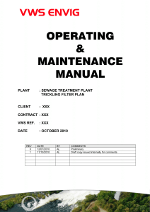 101967745-Operating-and-maintenance-manual-Sewage-Treatment-plant