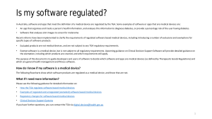my-software-regulated