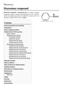 Diazonium compound 0 1