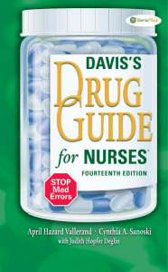 Davis's Drug Guide