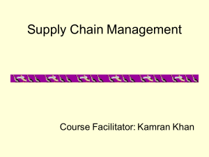 Supply Chain Management Chap 1