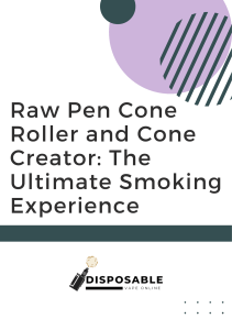 Raw Pen Cone Roller 