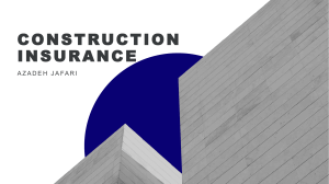 Construction Insurance
