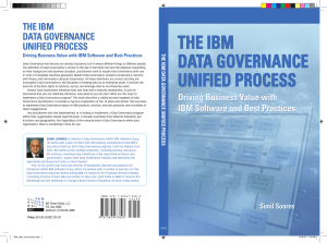 IBM Data Governance Unified Process Book