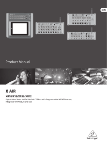 Xr18 user manual 