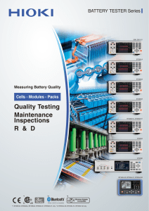 series Battery tester E7 2YE