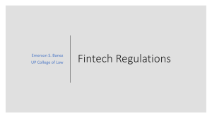 Fintech Regulations