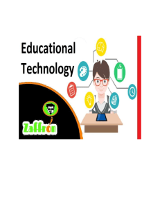 Types of Educational Technology