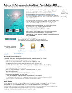 vdocuments.mx telecom-101-telecommunications-book-fourth-edition-2016-telecom-101-telecommunications