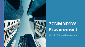 Week 2 Slides - Successful procurement JJ.ppt