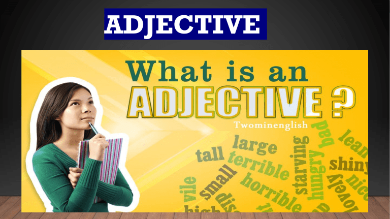 adjective