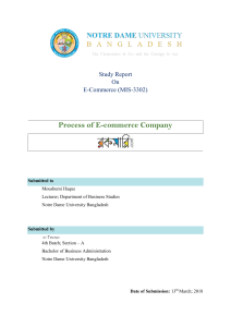 Process of E commerce Company (1)
