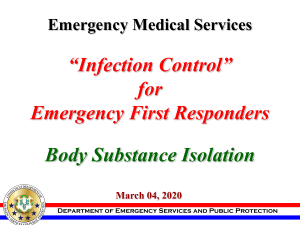 EMS - Body Substance Isolation-Infection Control 03-2020 (2)