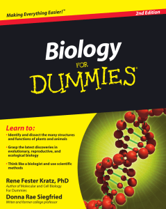 Biology for Dummies