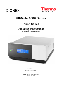 UltiMate-3000-Pump 1 Manual
