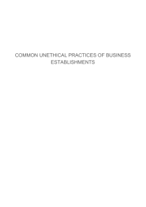 Module 7 Common-unethical-practices-of-business-establishments