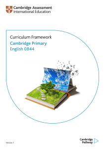 0844 Primary English Curriculum Framework 2018 tcm142-354101