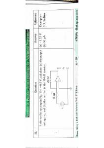 D Section Op AMp+ Diode