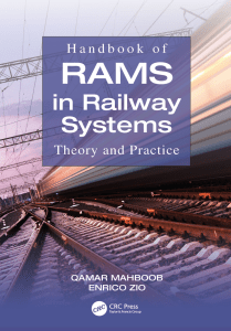 Handbook of RAMS in railway systems  theory and practice (Mahboob, Qamar Zio, Enrico) (Z-Library)