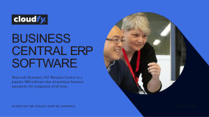 Business Central ERP Software