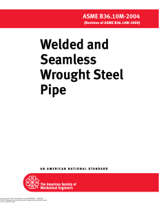 ASME B36.10M-2004 Welded and Seamless Wrought Steel Pipe