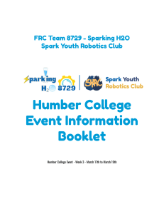 8729 Humber College Event 2023 Info Booklet