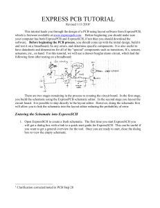 EXPRESS PCB TUTORIAL wtih JW&KD noted correction