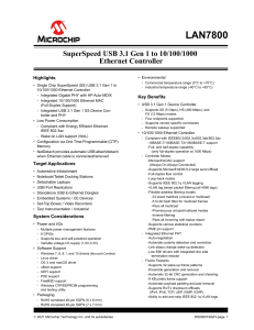 LAN7800 Data Sheet DS00001992H-2891610