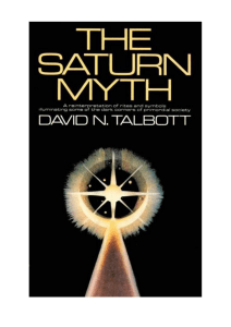 David Talbott - The Saturn Myth (1980)