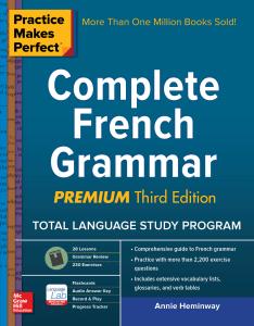 (Practice Makes Perfect) Annie Heminway - Complete French Grammar-McGraw-Hill (2016)