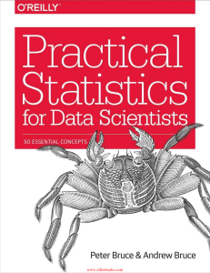 Practical Statistics for Data Scientists Textbook