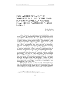 Unguarded Indians