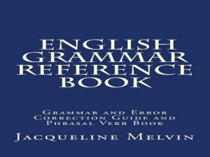 English Grammar Reference Book  - Jacqueline Melvin
