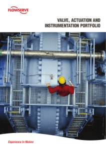 Instrumentation and valves