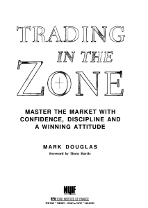 trading in the zone - one page per sheet
