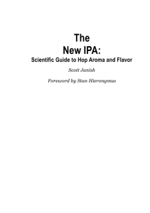 The New IPA - Scientific Guide to Hop Aroma and Flavor