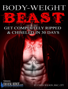 Bodyweight Beast: Get Ripped in 30 Days