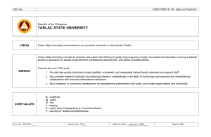 EL 104 Speech & Theatre Arts Course Plan