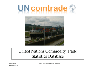 5. UN Comtrade Introduction Slide