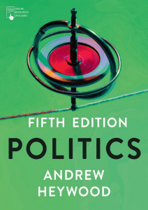 Politics – Andrew Heywood