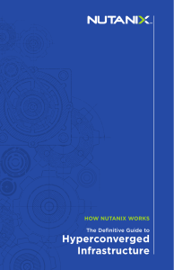 How Nutanix Works eBook - Hyperconverged Infrastructure