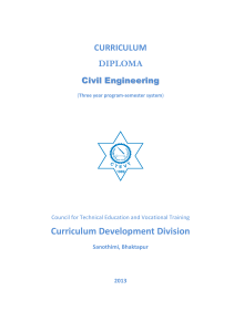 Diploma in Civil Engineering_CTEVT_curriculum