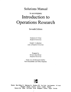 Solutions manual Introduction to operati (1)
