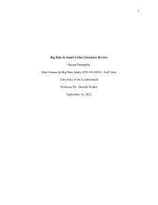Big Data in Smart Cities Literature Review